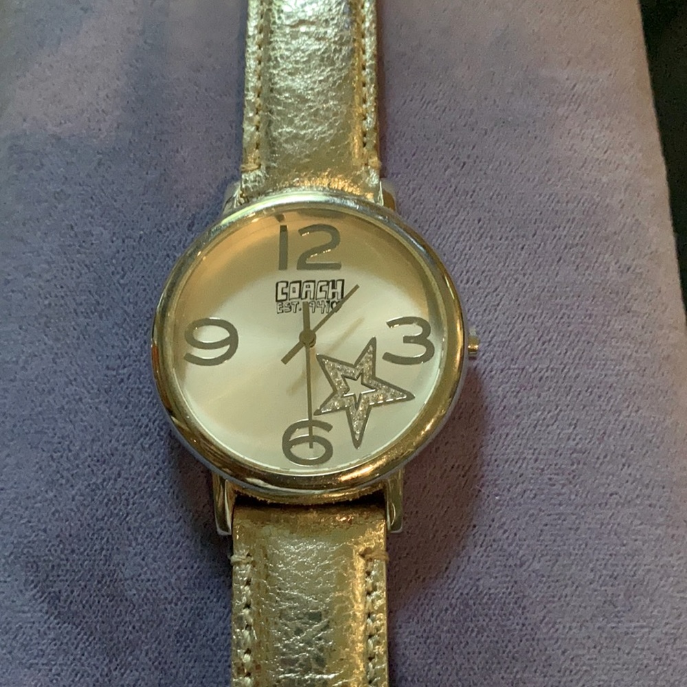 Coach watch